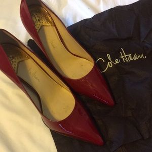 Red pump Cole Haan shoes